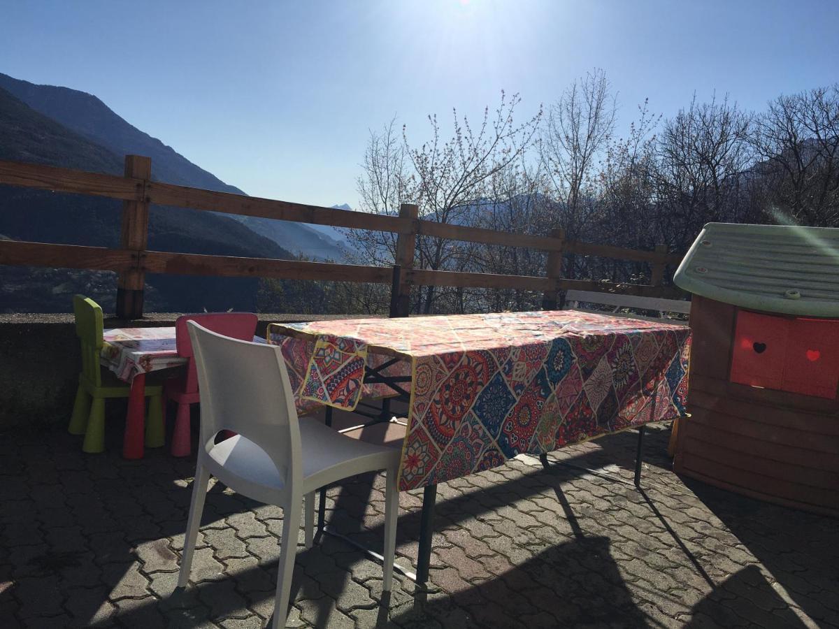 La Casa Del Bosco Apartman Aosta Kültér fotó